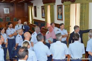 El Ejército del Aire 'aterriza' en la historia de Telde (Foto TA/Francisco Javier Santana)